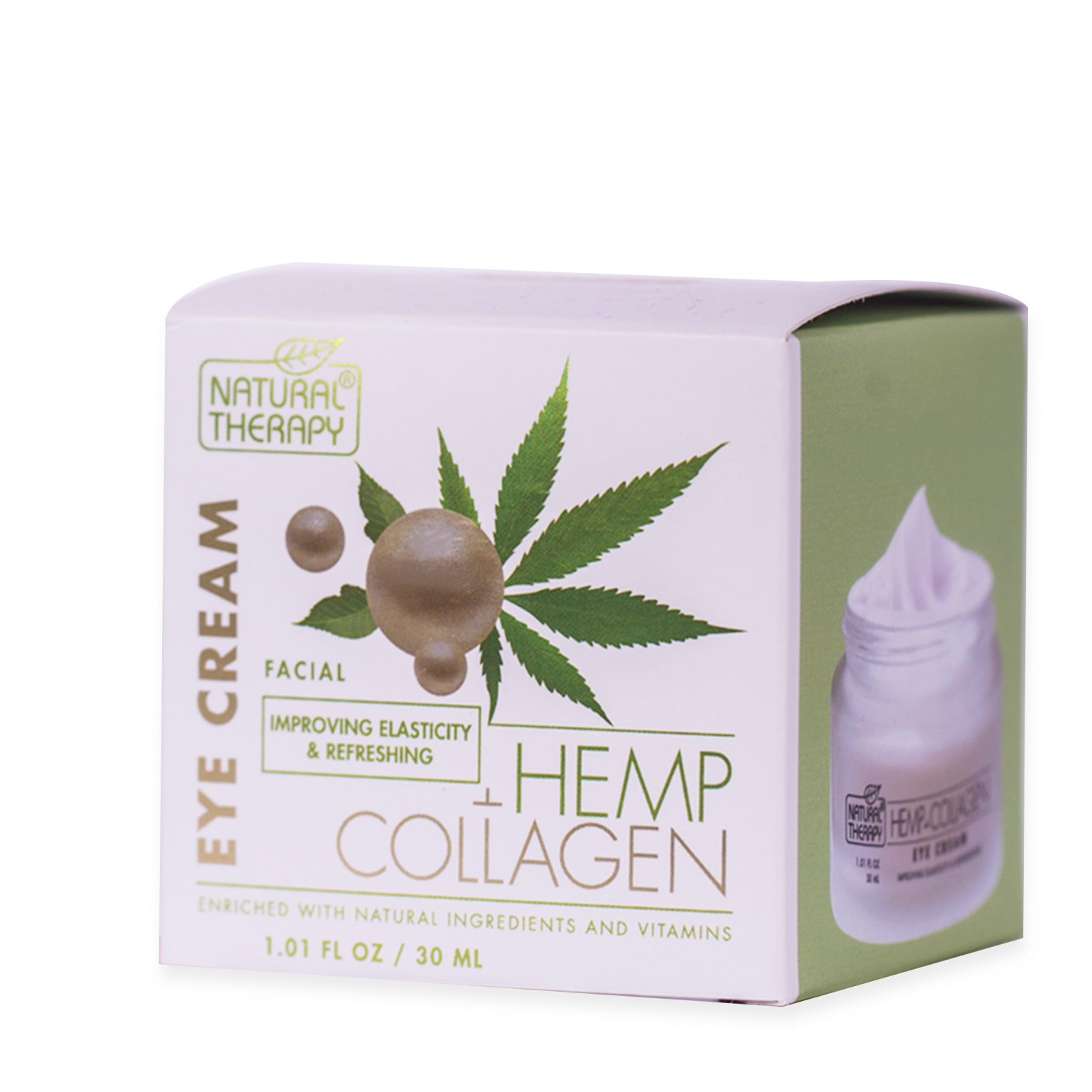 Hemp & Collagen Eye Cream Natural Therapy Cosmetics