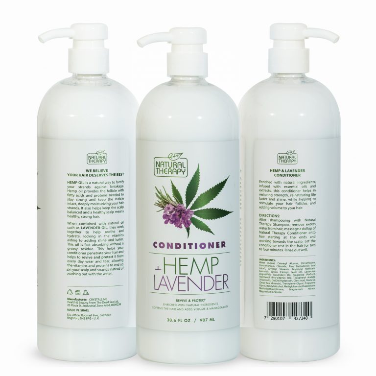Hemp & Lavender Conditioner Natural Therapy Cosmetics
