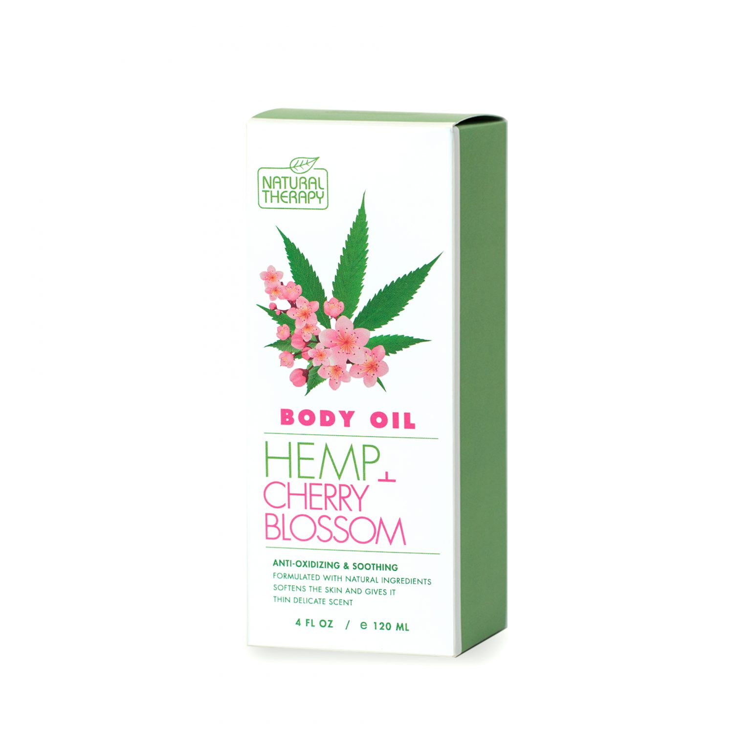 Hemp & Cherry Blossom Body Oil | Natural Therapy Cosmetics