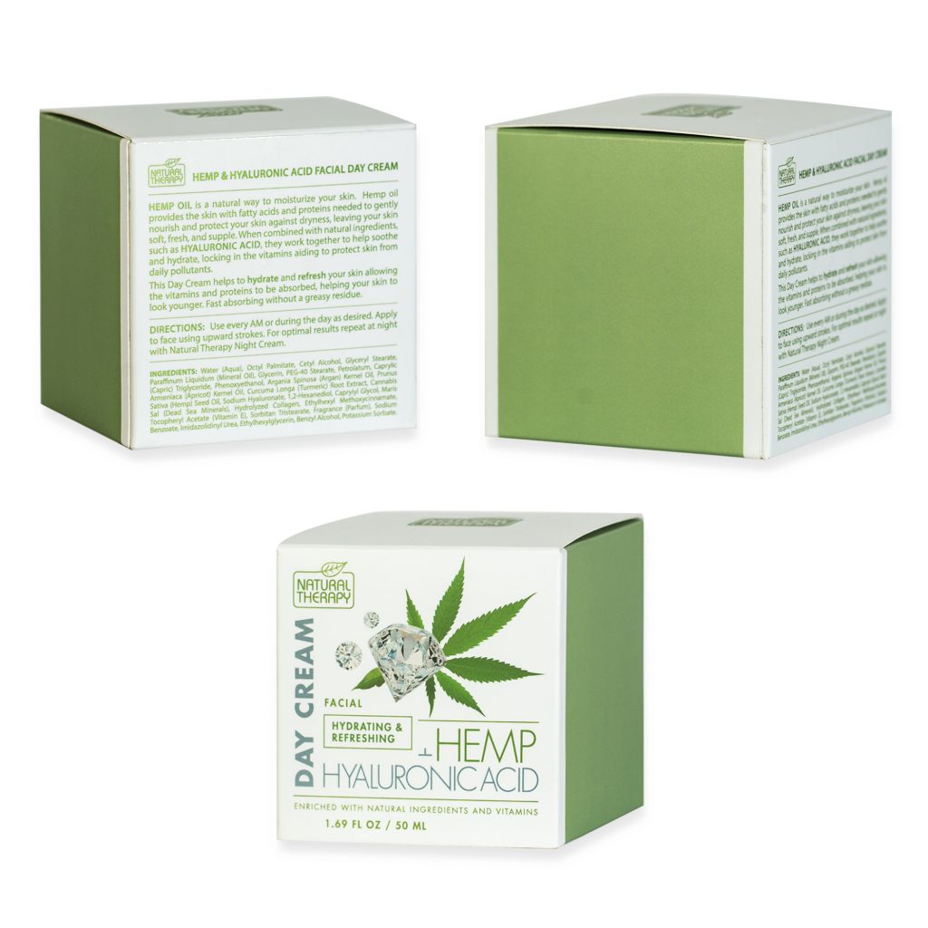 Hemp & Hyaluronic Acid Day Cream Natural Therapy Cosmetics