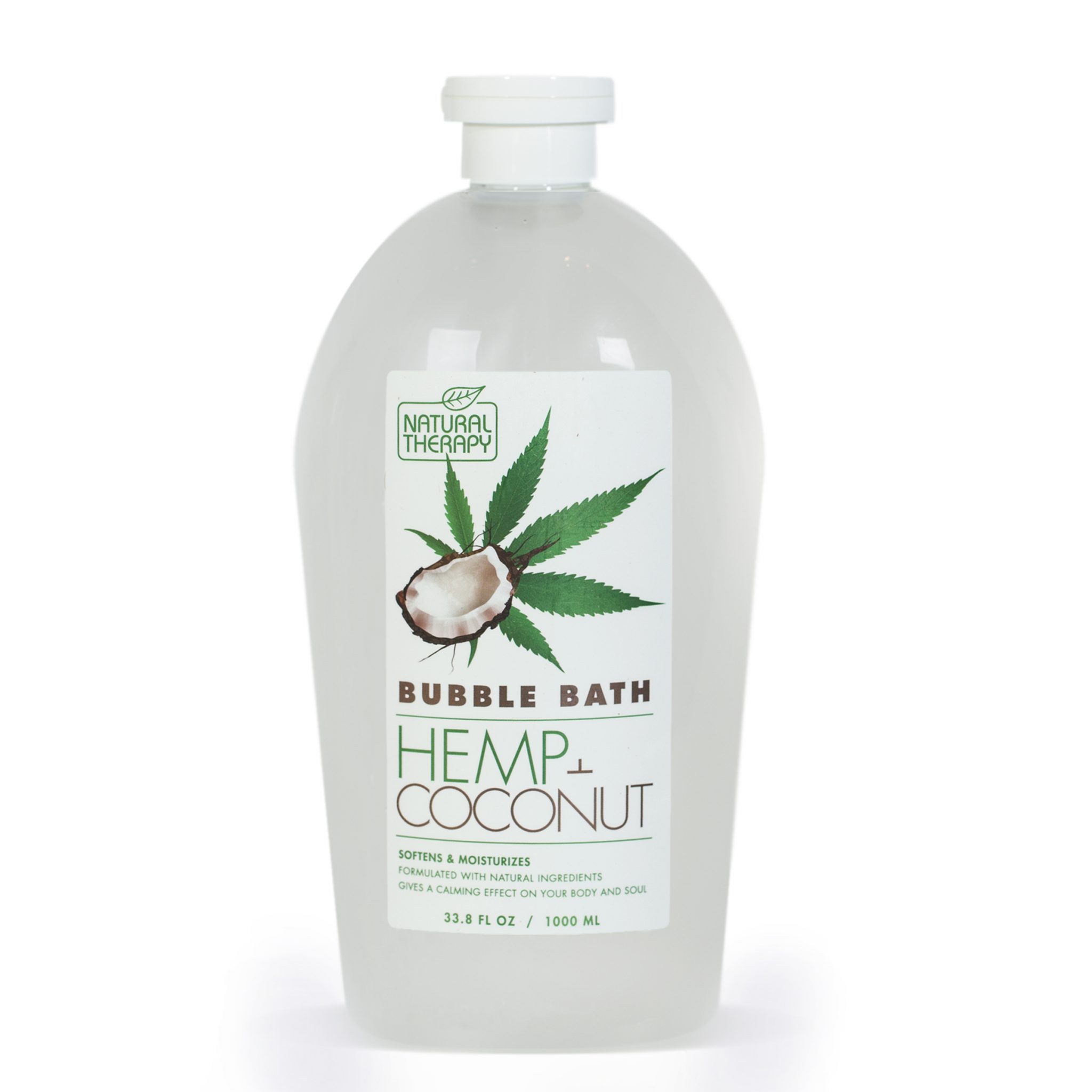 Hemp And Coconut Bubble Bath Natural Therapy Cosmetics 6554