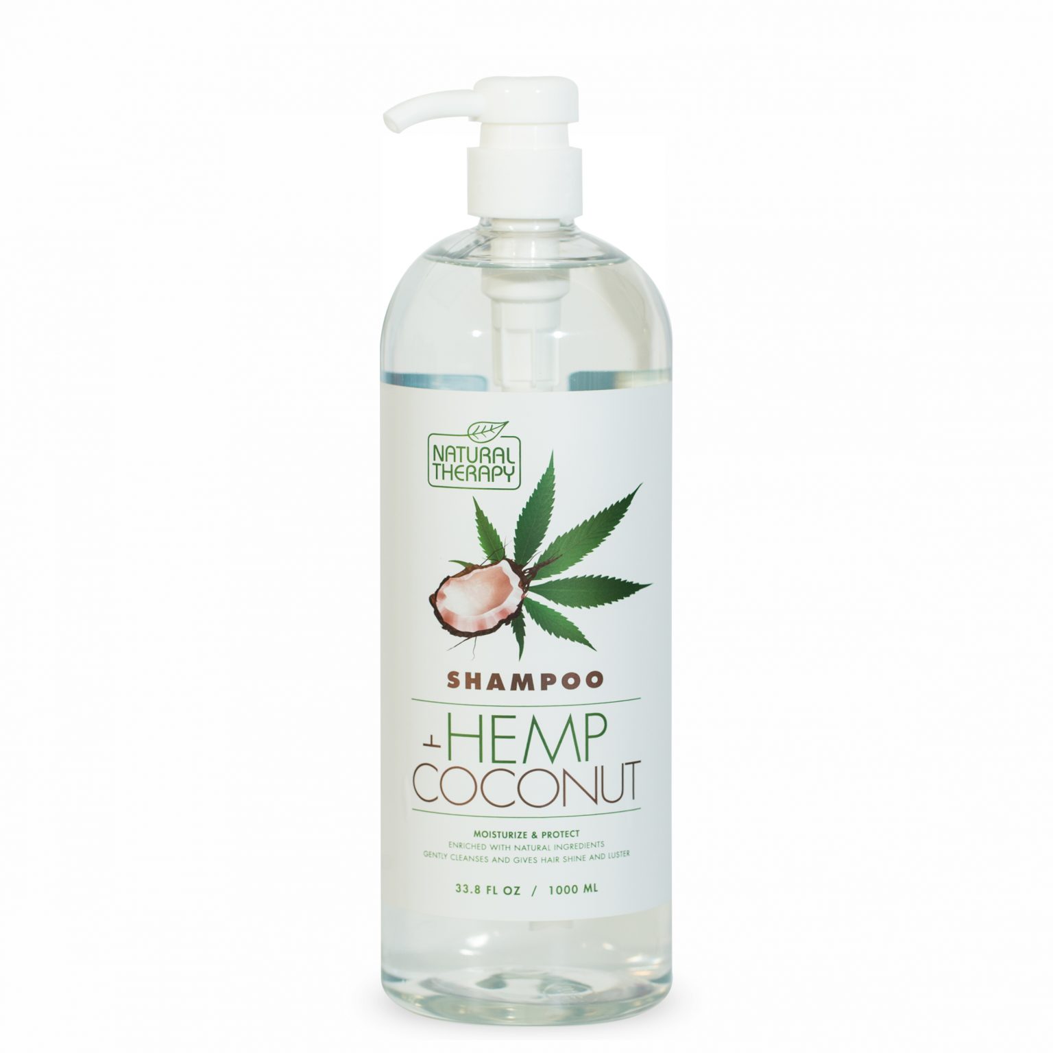 Hemp & Coconut Shampoo Natural Therapy Cosmetics