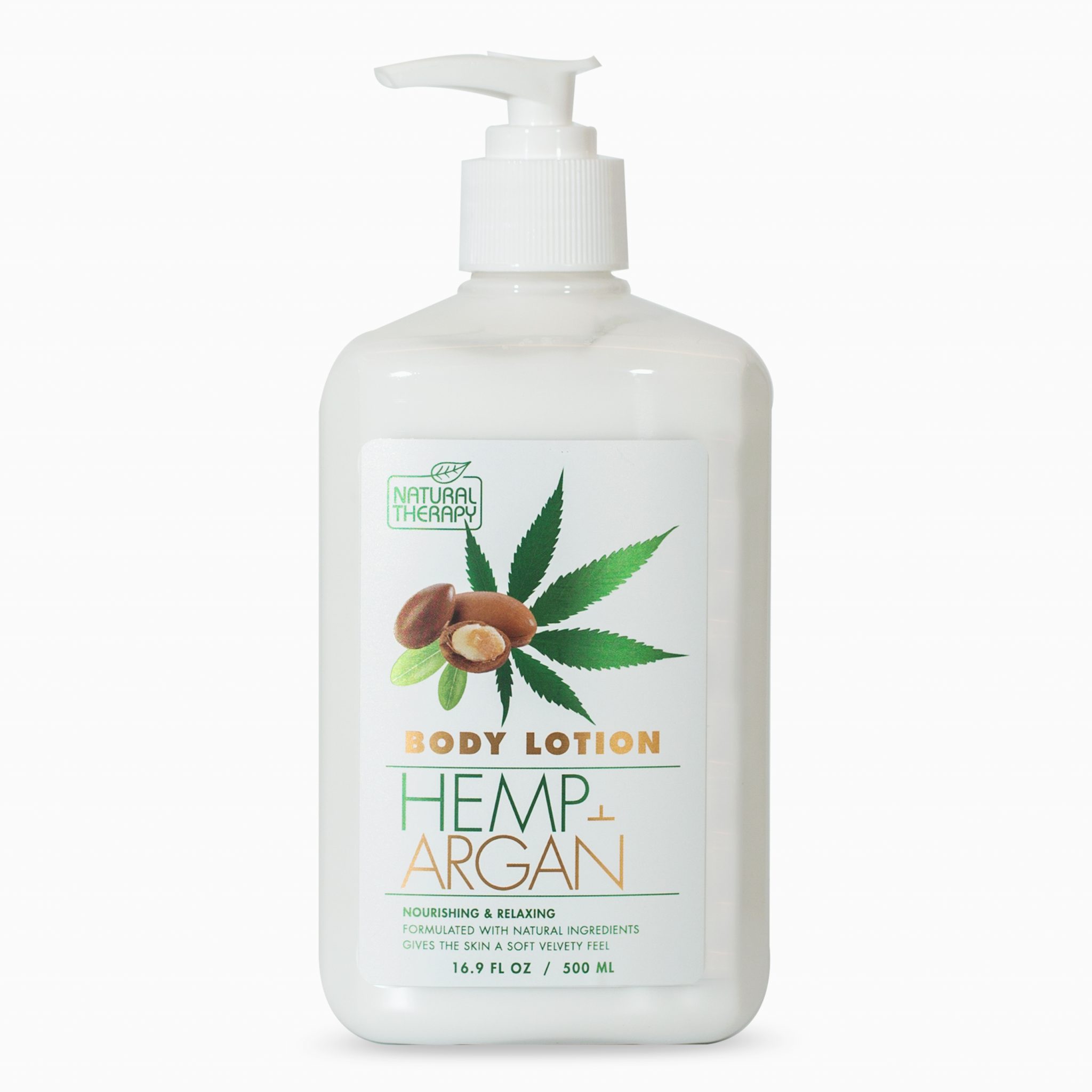 Hemp & Argan Body Lotion Natural Therapy Cosmetics