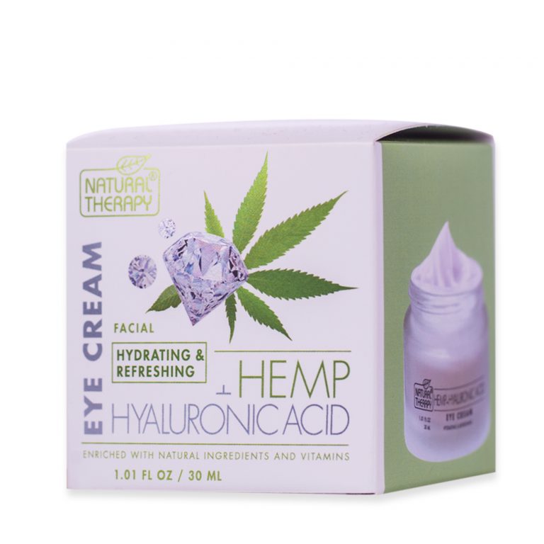 Hemp & Hyaluronic Acid Eye Cream Natural Therapy Cosmetics