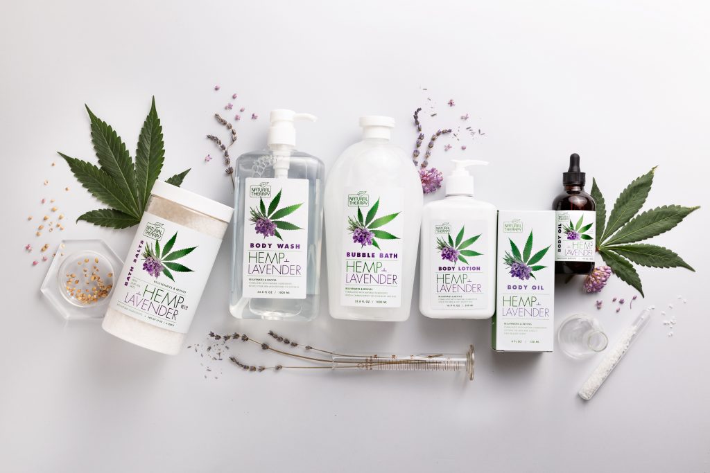 Hemp & Lavender Body Wash Natural Therapy Cosmetics
